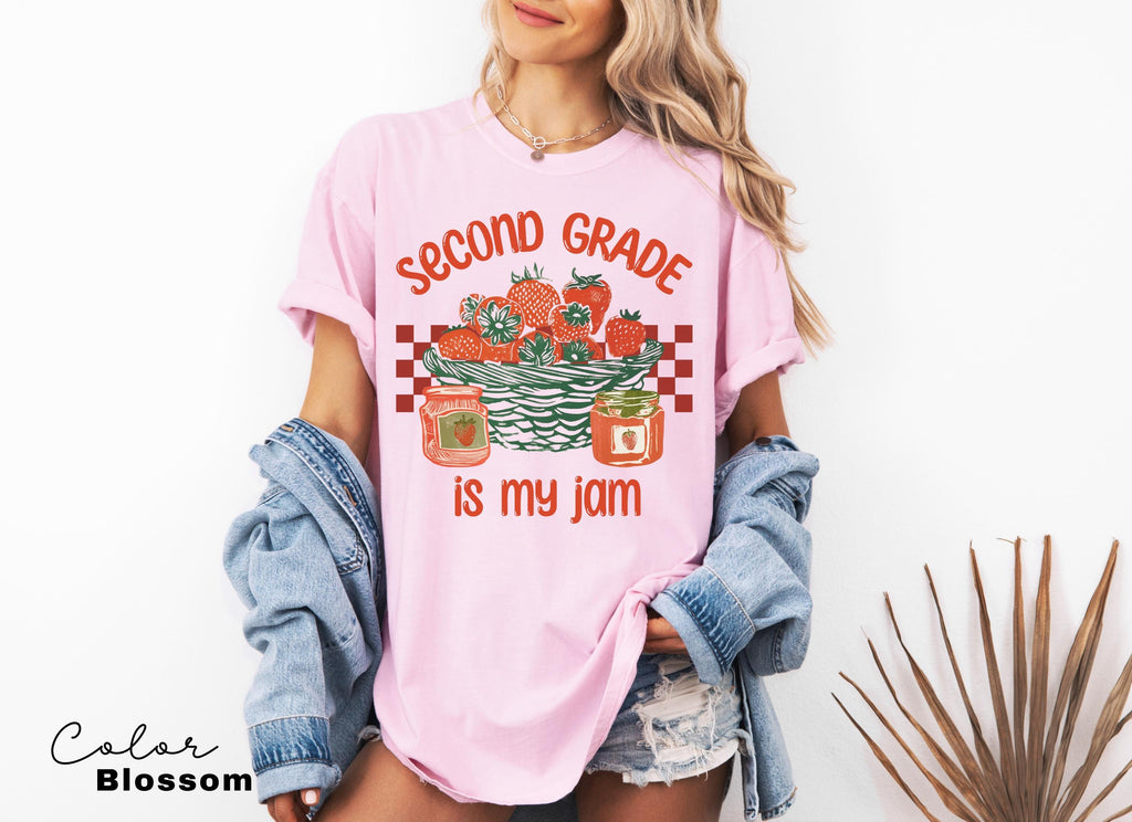 Second Grade Is My Jam Teacher Appreciation Sweatshirt