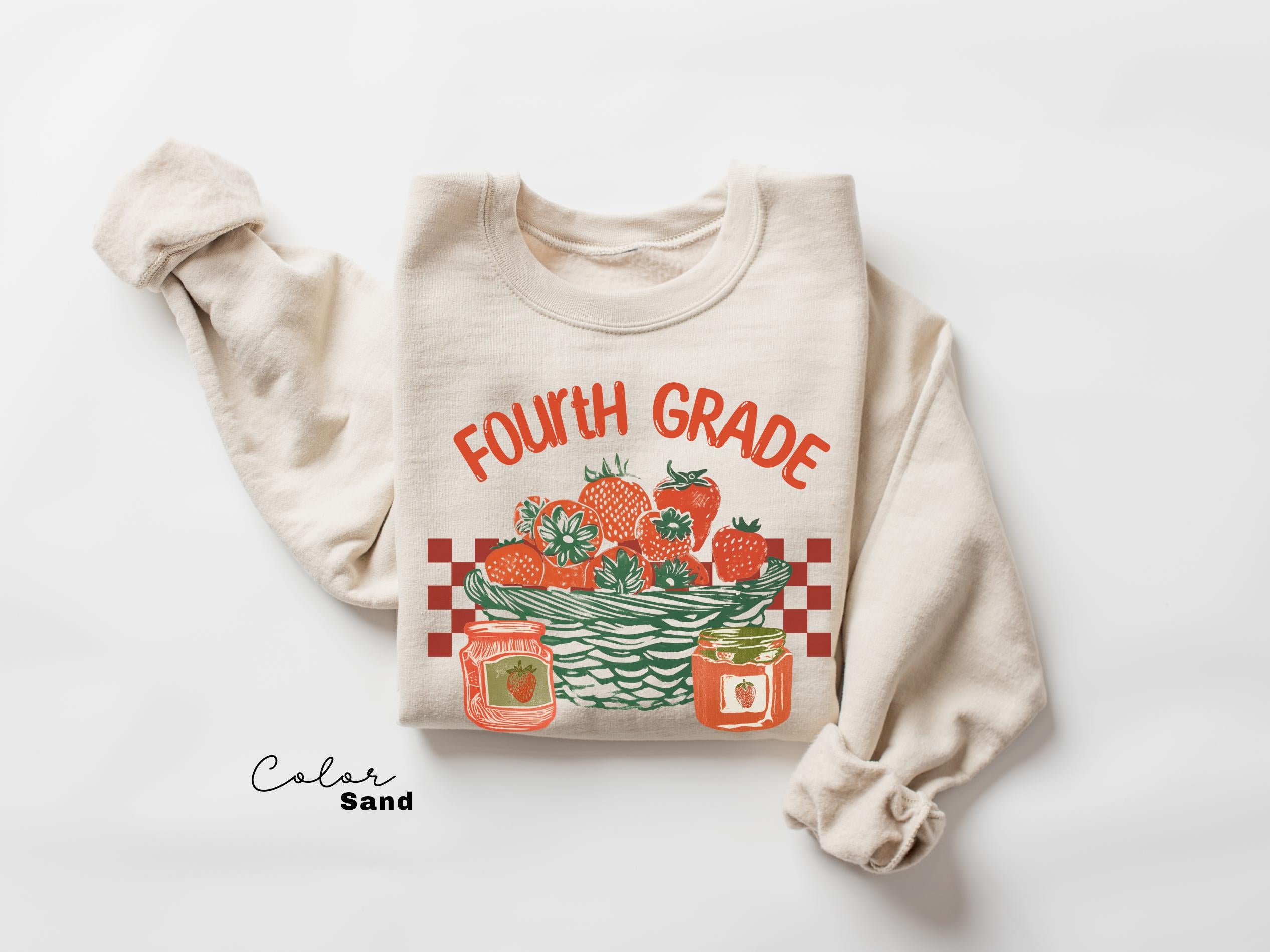 Fourth Grade Is My Jam Teacher Appreciation Sweatshirt