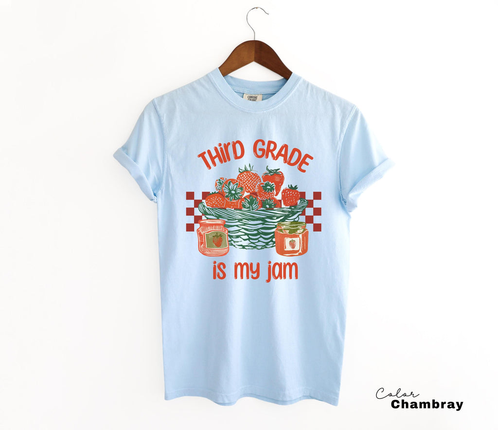 Third Grade Is My Jam Teacher Appreciation Sweatshirt