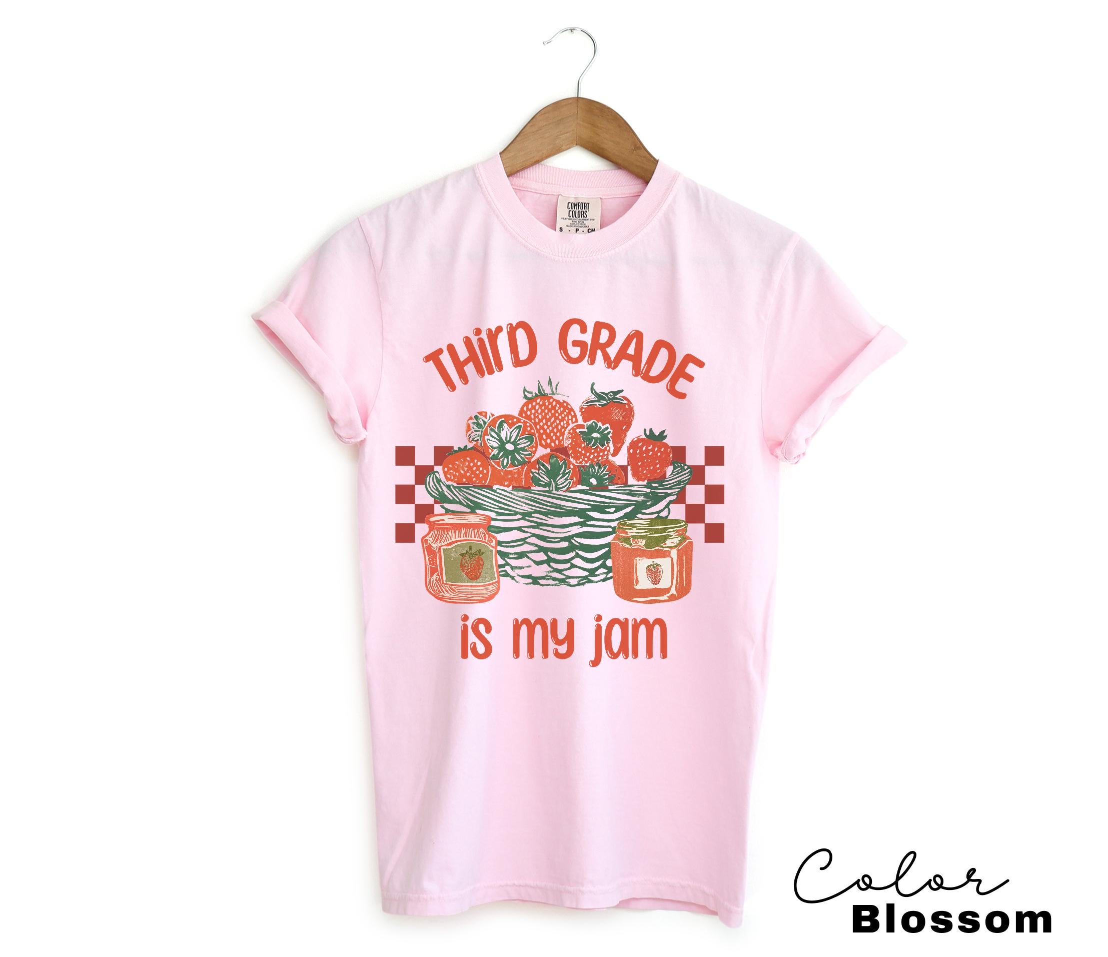 Third Grade Is My Jam Teacher Appreciation Sweatshirt