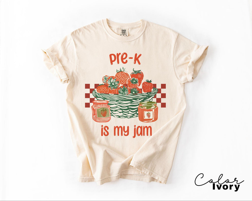 Pre-K Grade Is My Jam, Teacher Appreciation Gift, Teacher Sweatshirt, Back To School, Strawberry Shirt