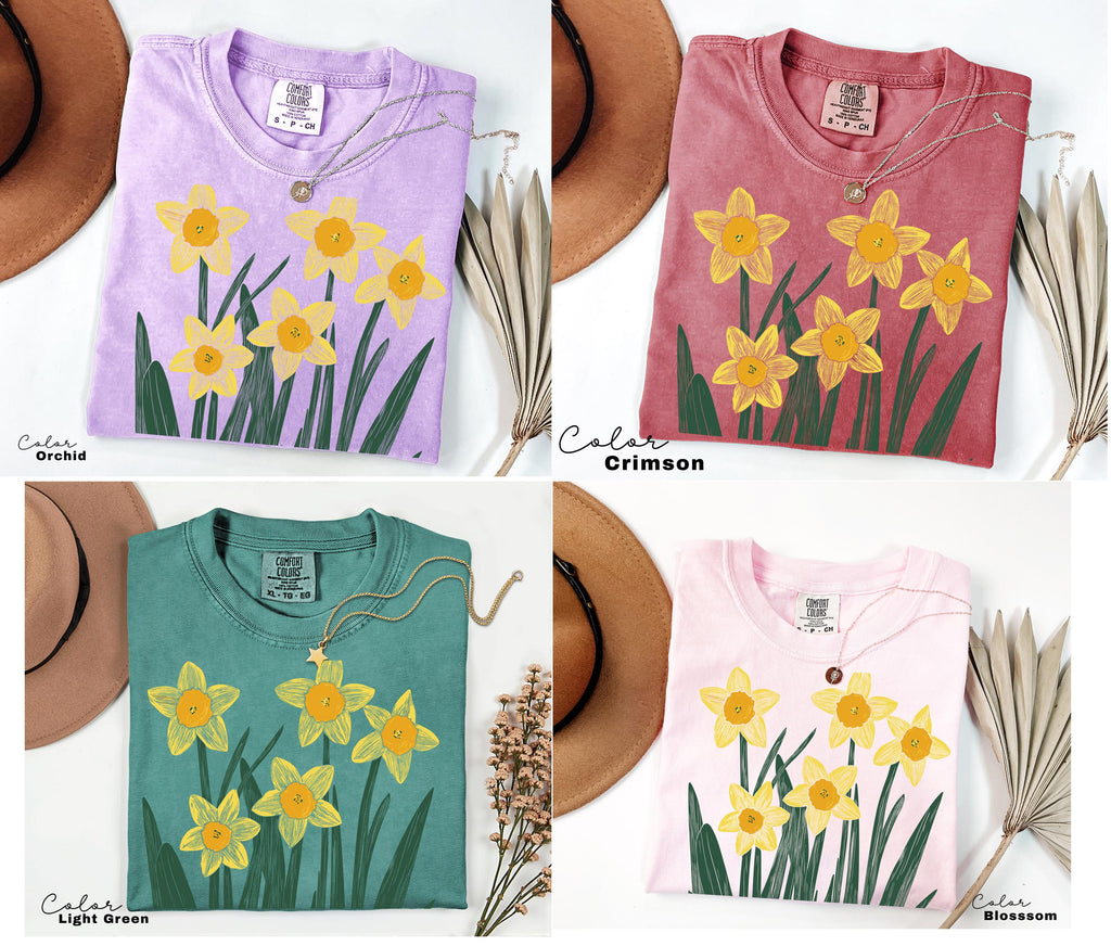 Flower Shirt, Spring Summer Flower, Cottagecore, Nature Lover, Garden Shirt