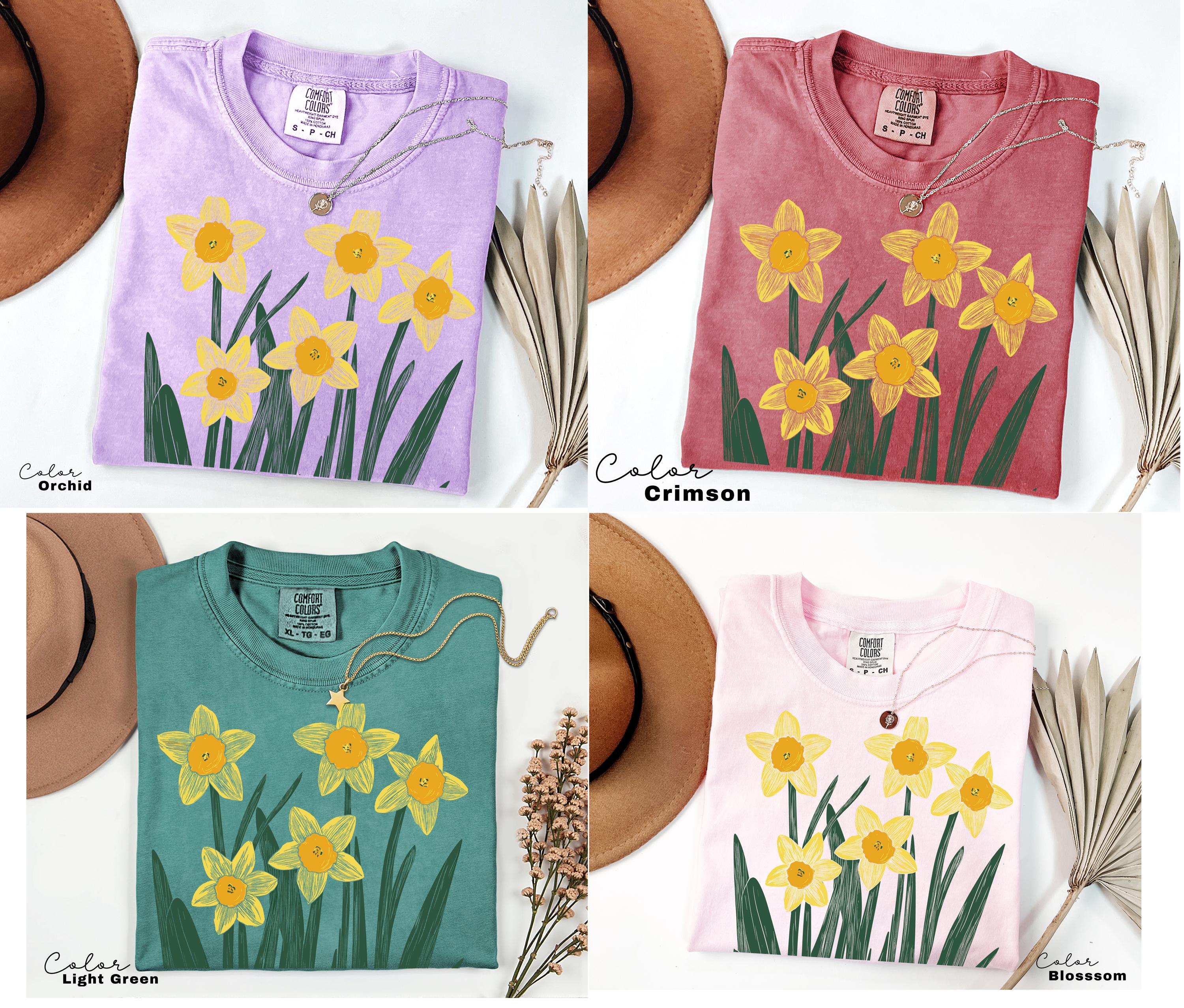 Flower Shirt, Spring Summer Flower, Cottagecore, Nature Lover, Garden Shirt