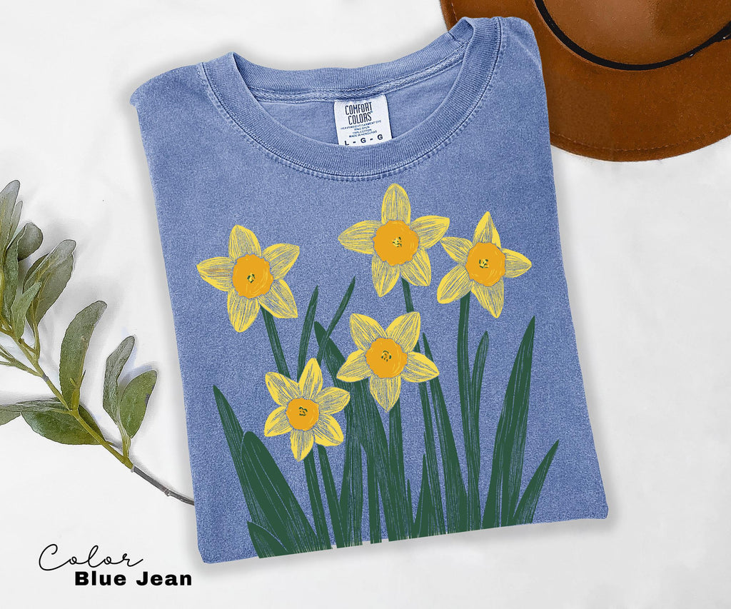 Flower Shirt, Spring Summer Flower, Cottagecore, Nature Lover, Garden Shirt