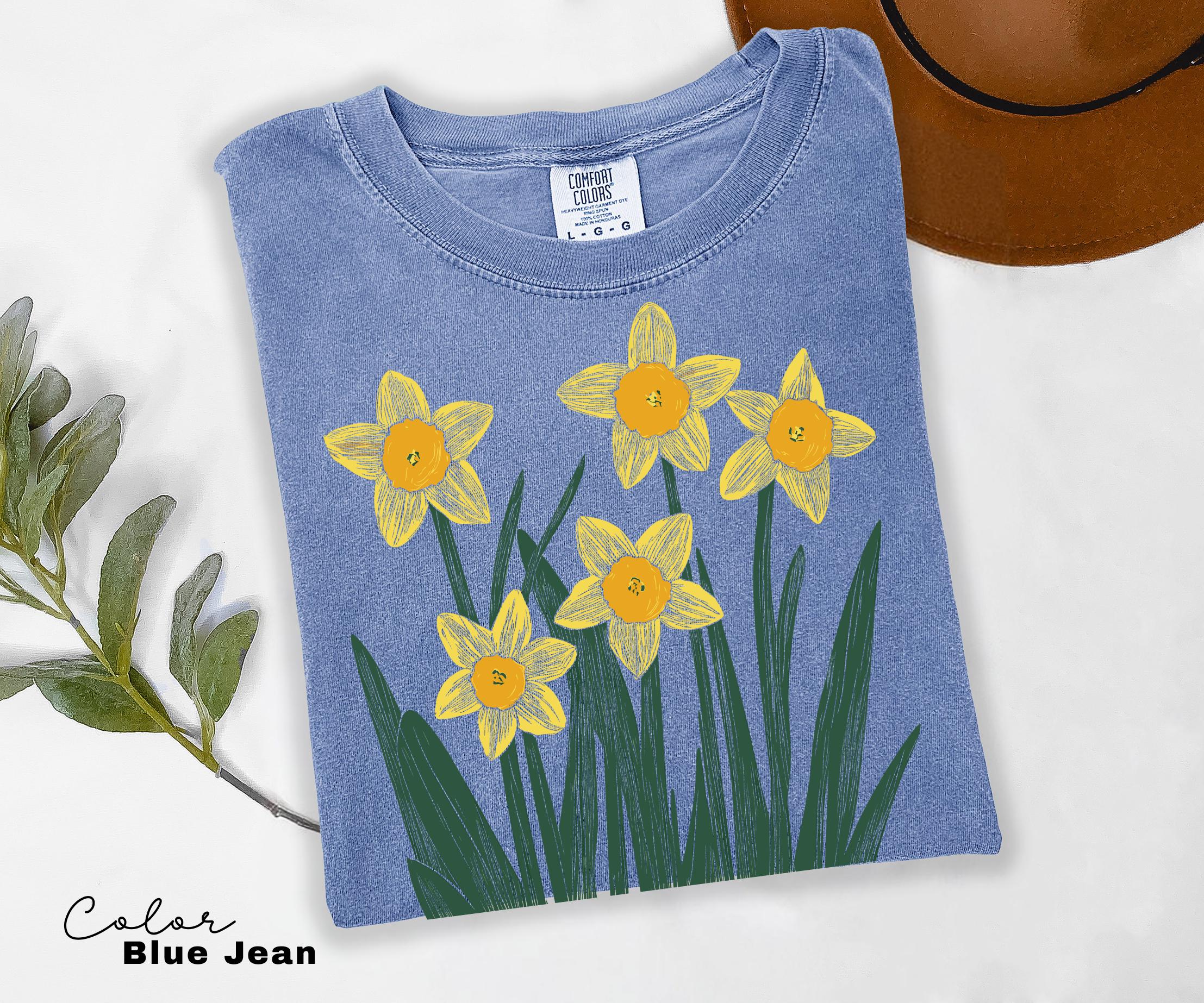 Flower Shirt, Spring Summer Flower, Cottagecore, Nature Lover, Garden Shirt
