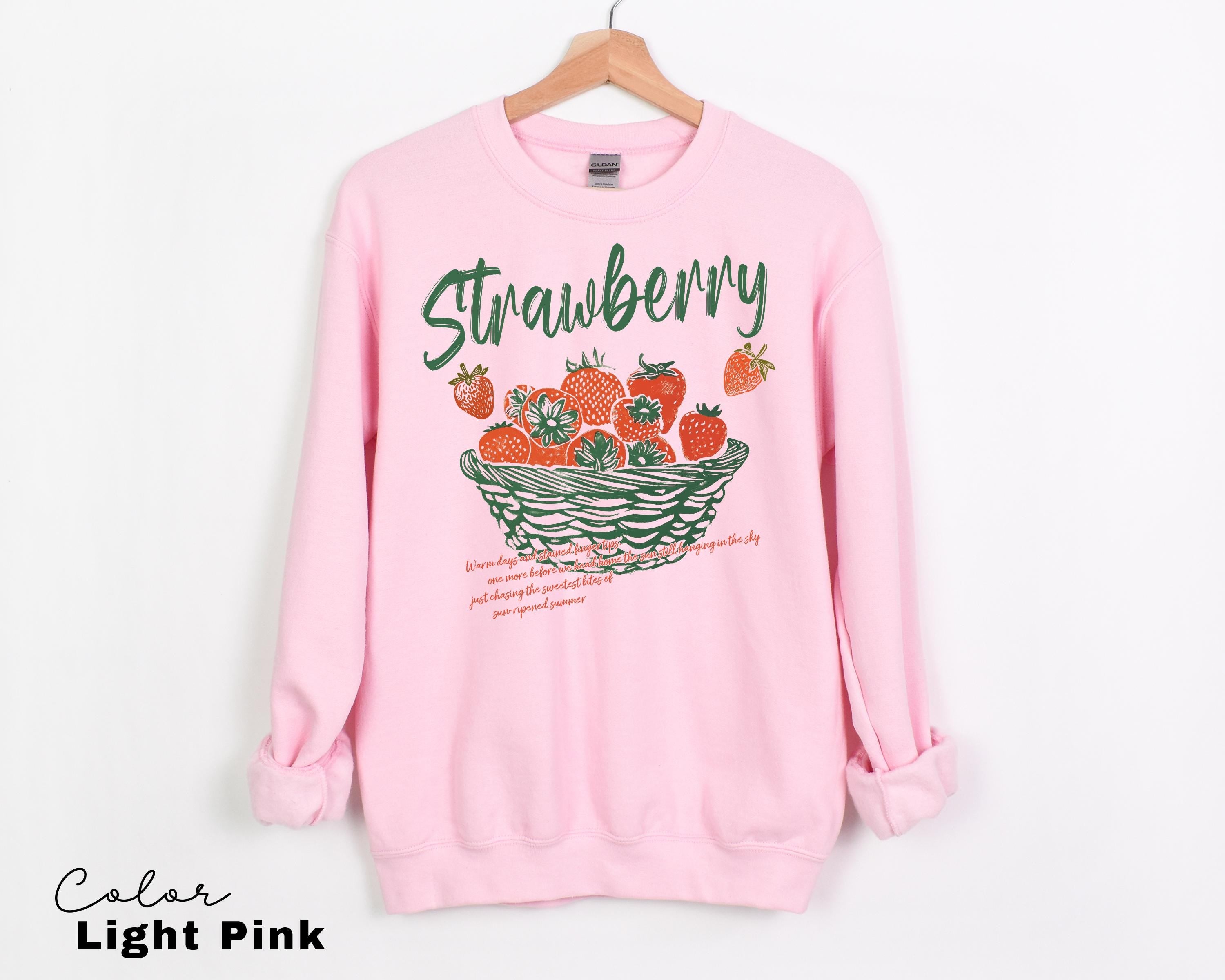 Vintage Strawberry Farmers Market Shirt, Cottagecore Summer Fruit Tee, Comfort Colors Gardener Gift
