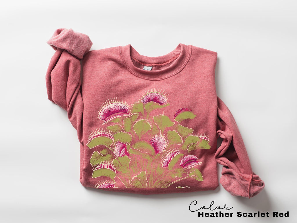 Venus Flytrap Botanical Comfort Colors T-Shirt & Sweatshirt