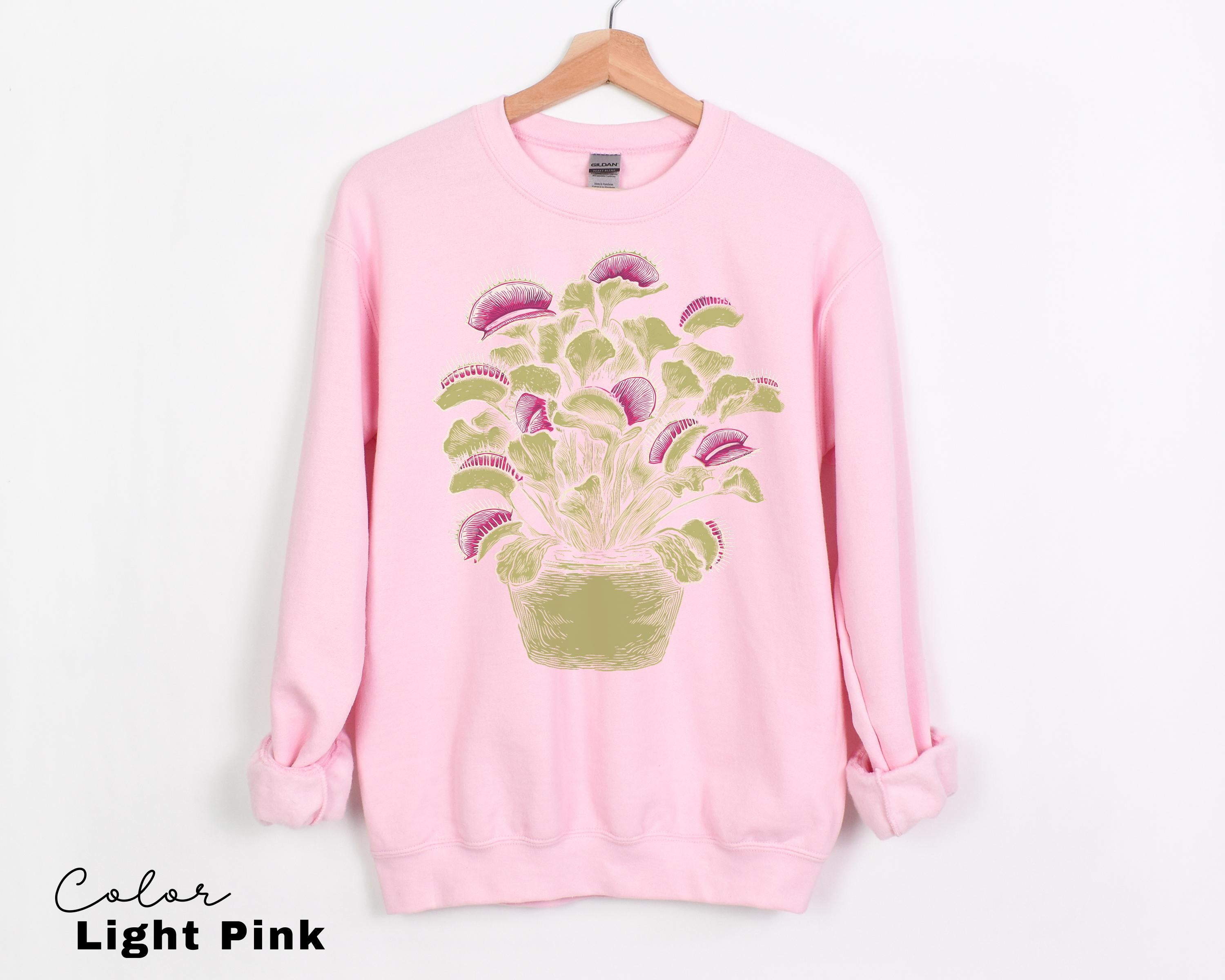 Venus Flytrap Botanical Comfort Colors T-Shirt & Sweatshirt