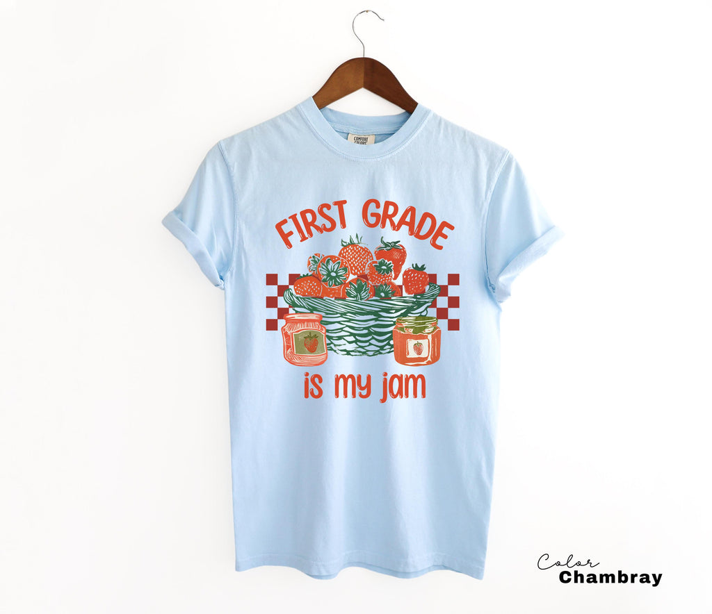 First Grade Is My Jam Teacher Appreciation Sweatshirt