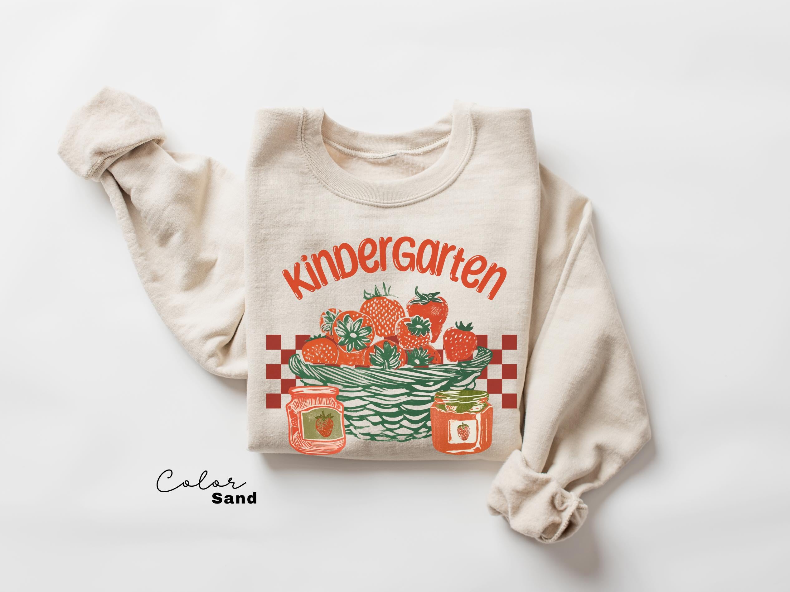 Kindergarten Is My Jam Teacher Appreciation Sweatshirt