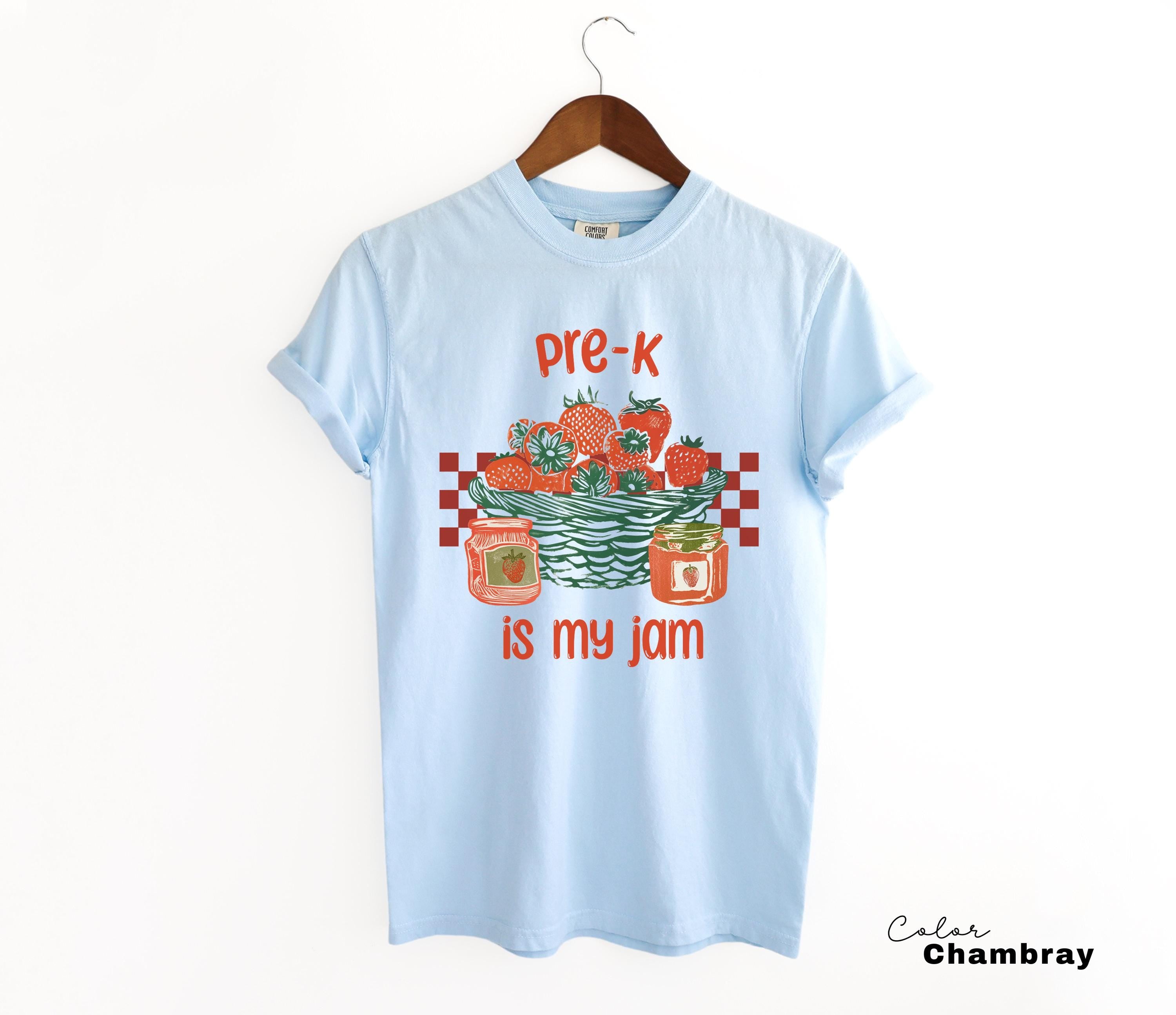 Pre-K Grade Is My Jam, Teacher Appreciation Gift, Teacher Sweatshirt, Back To School, Strawberry Shirt