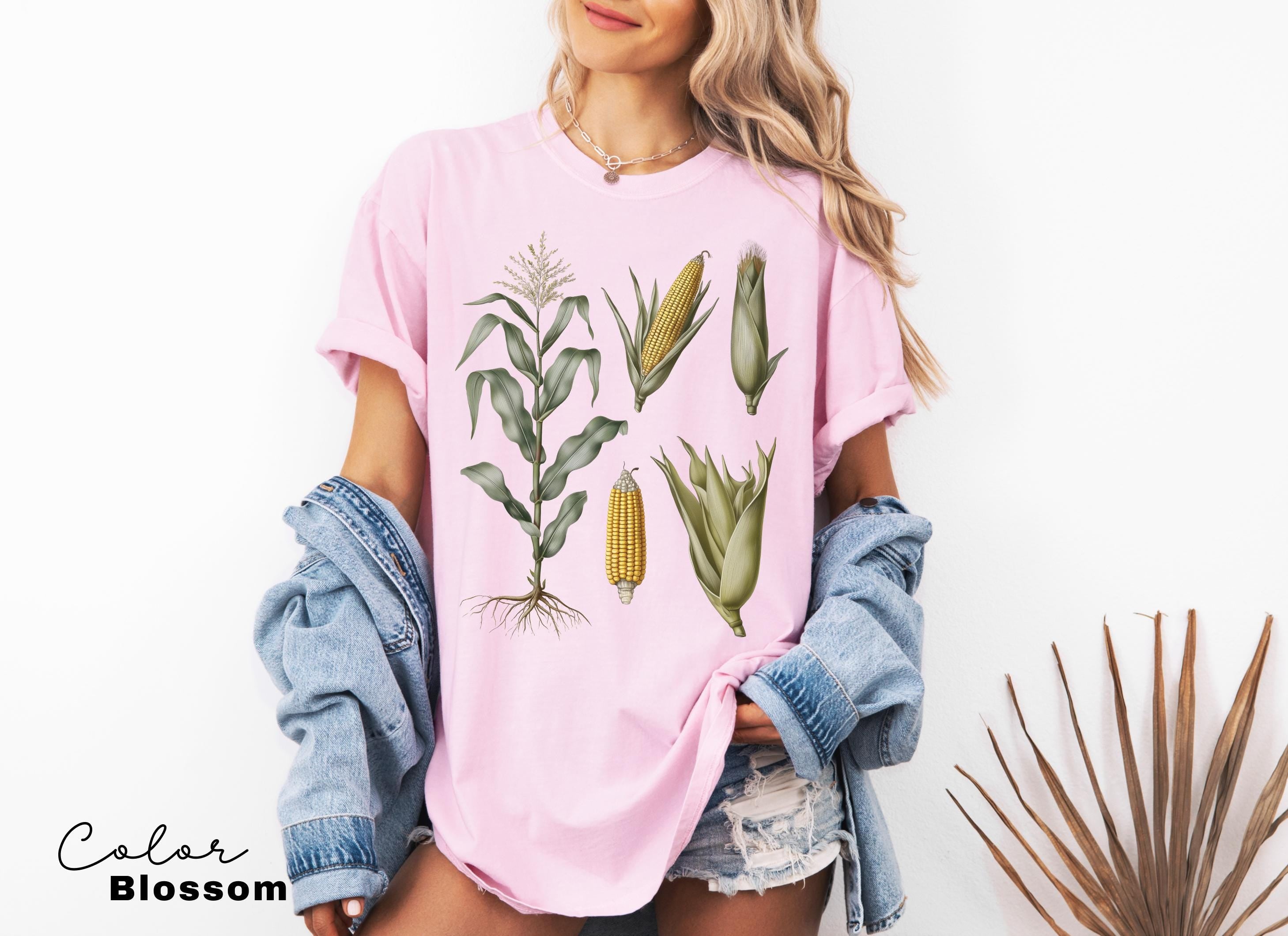 Vintage Corn Nature Shirt, Retro Farm Country T-shirt, Nature Tee, Gardener Gift, Farmer T-Shirt