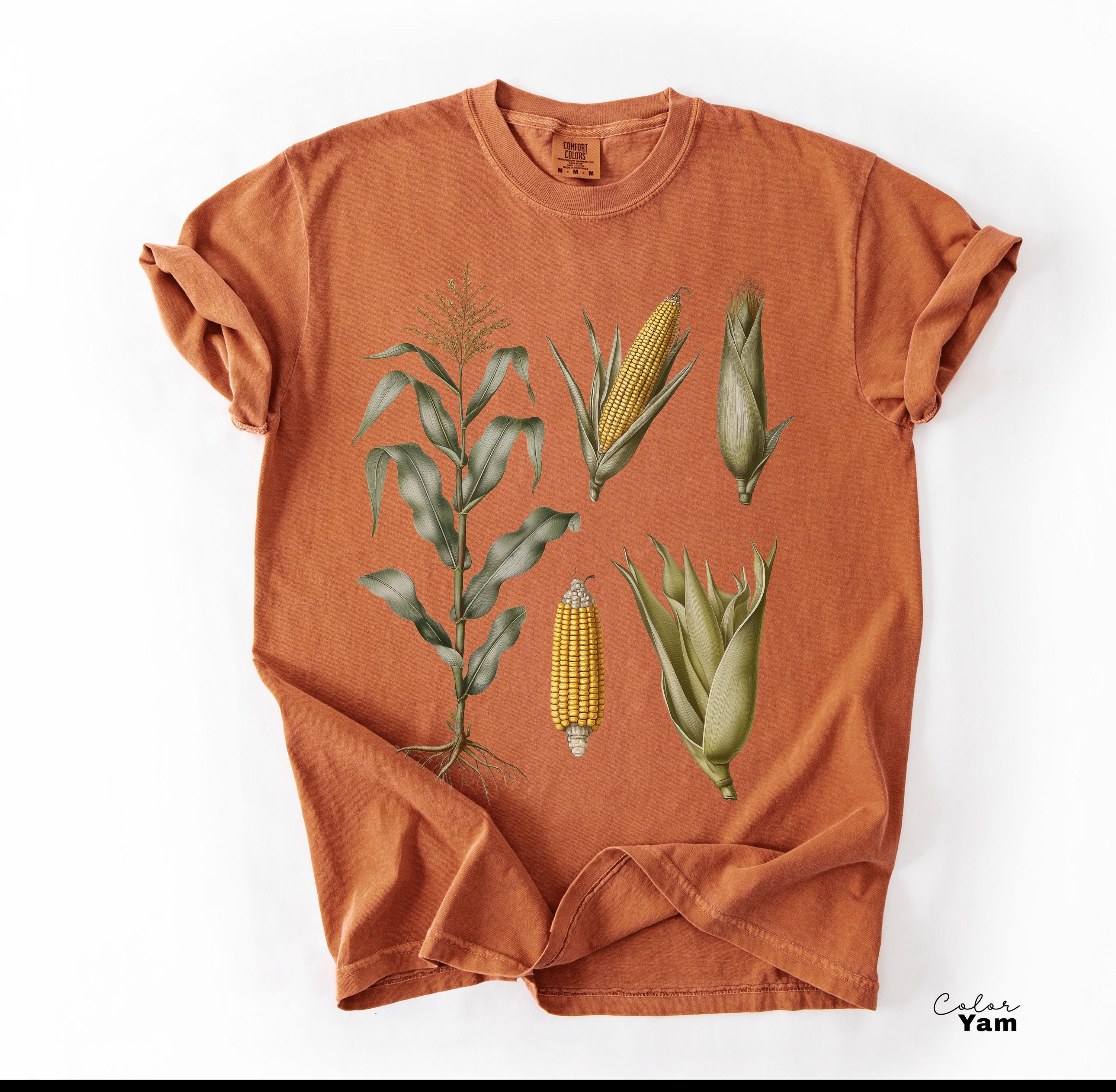 Vintage Corn Nature Shirt, Retro Farm Country T-shirt, Nature Tee, Gardener Gift, Farmer T-Shirt
