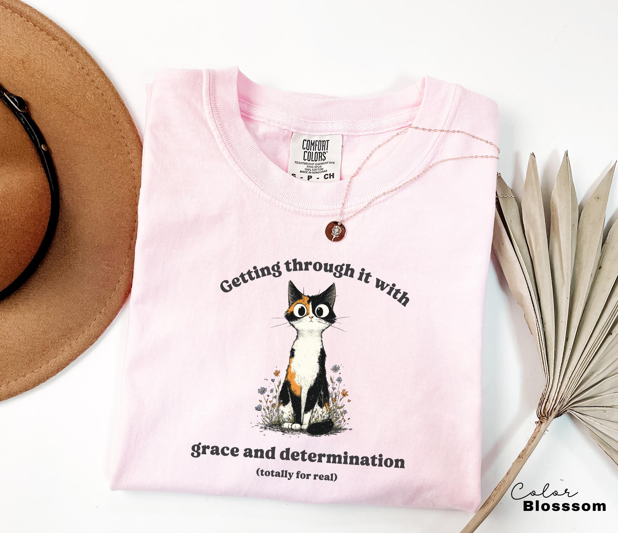 Funny Cat Sarcastic Shirt, Cute Cat Meme T-Shirt, Funny Sarcastic Kitten Tee, Comfort Colors Funny Mental Health T Shirt,