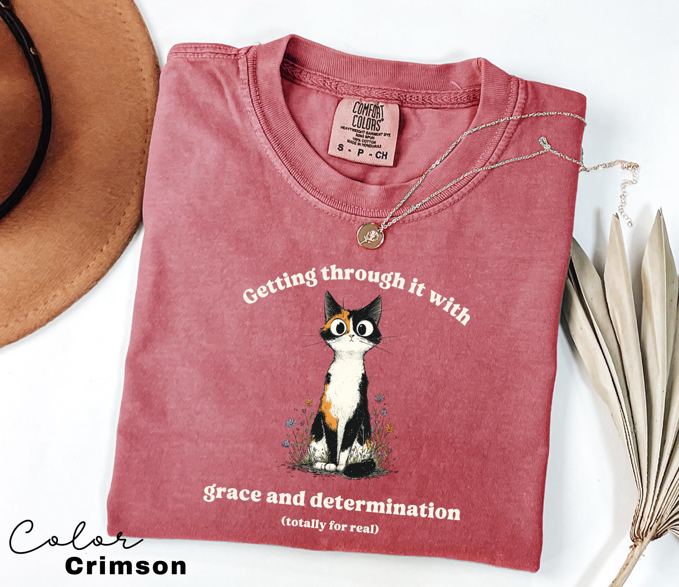 Funny Cat Sarcastic Shirt, Cute Cat Meme T-Shirt, Funny Sarcastic Kitten Tee, Comfort Colors Funny Mental Health T Shirt,