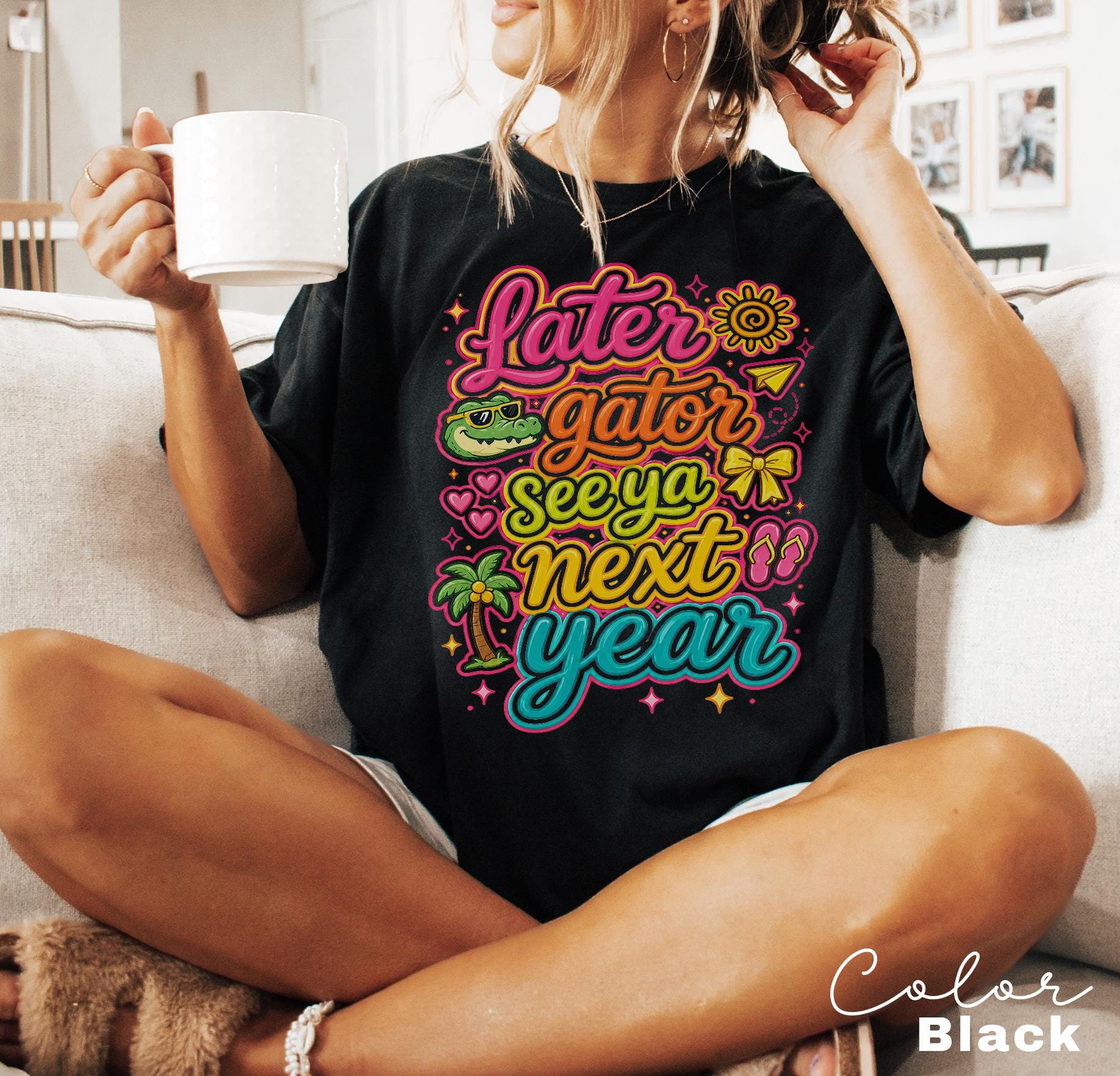 Later Gator Funny Teacher End of Year Tee, Last Day of School Shirt, Teacher Summer Shirt, Comfort Colors Teacher Sweatshirt