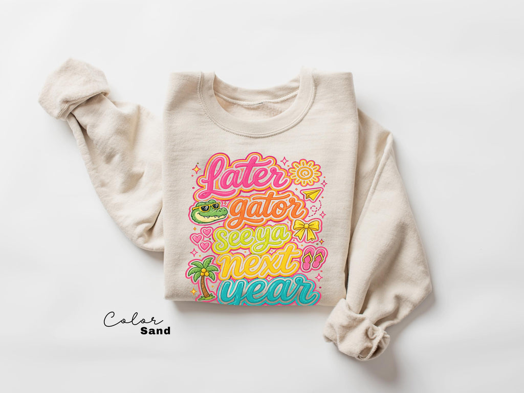 Later Gator Funny Teacher End of Year Last Day Shirt