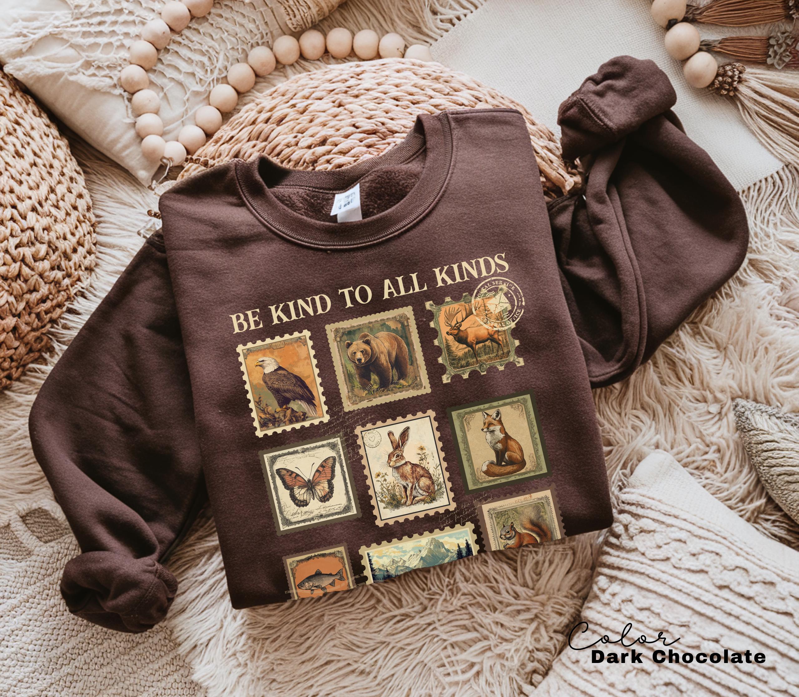 Be Kind To All Kinds Comfort Colors Wildlife T-Shirt