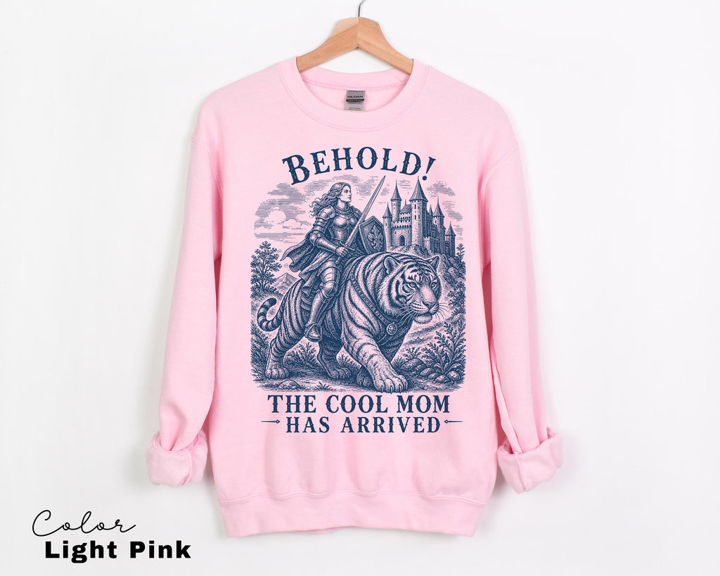 Cool Mom Shirt, Behold The Cool Mom Has Arrived T-Shirt