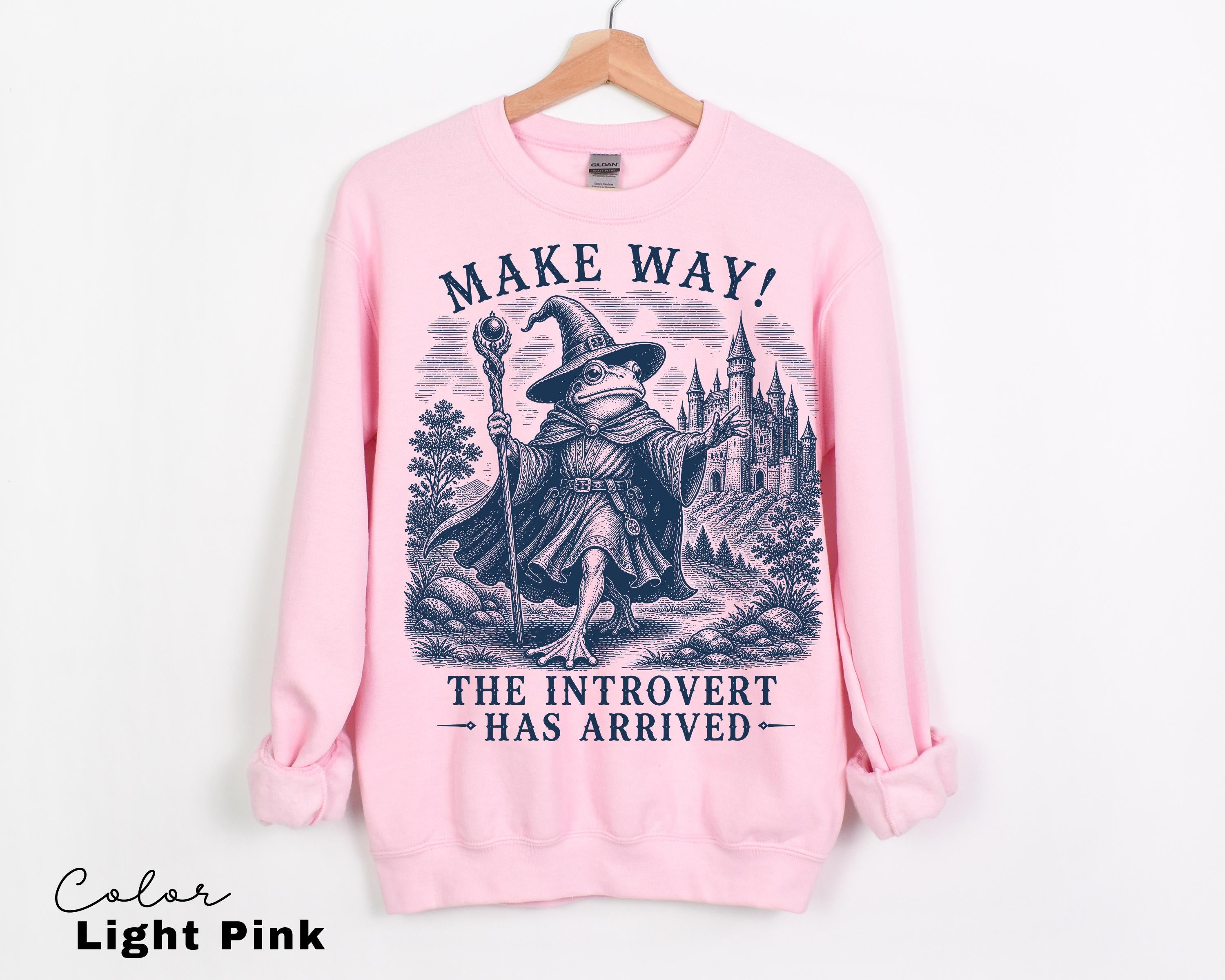Funny Mental Health Shirt, Make Way The Introvert Has Arrived Tee