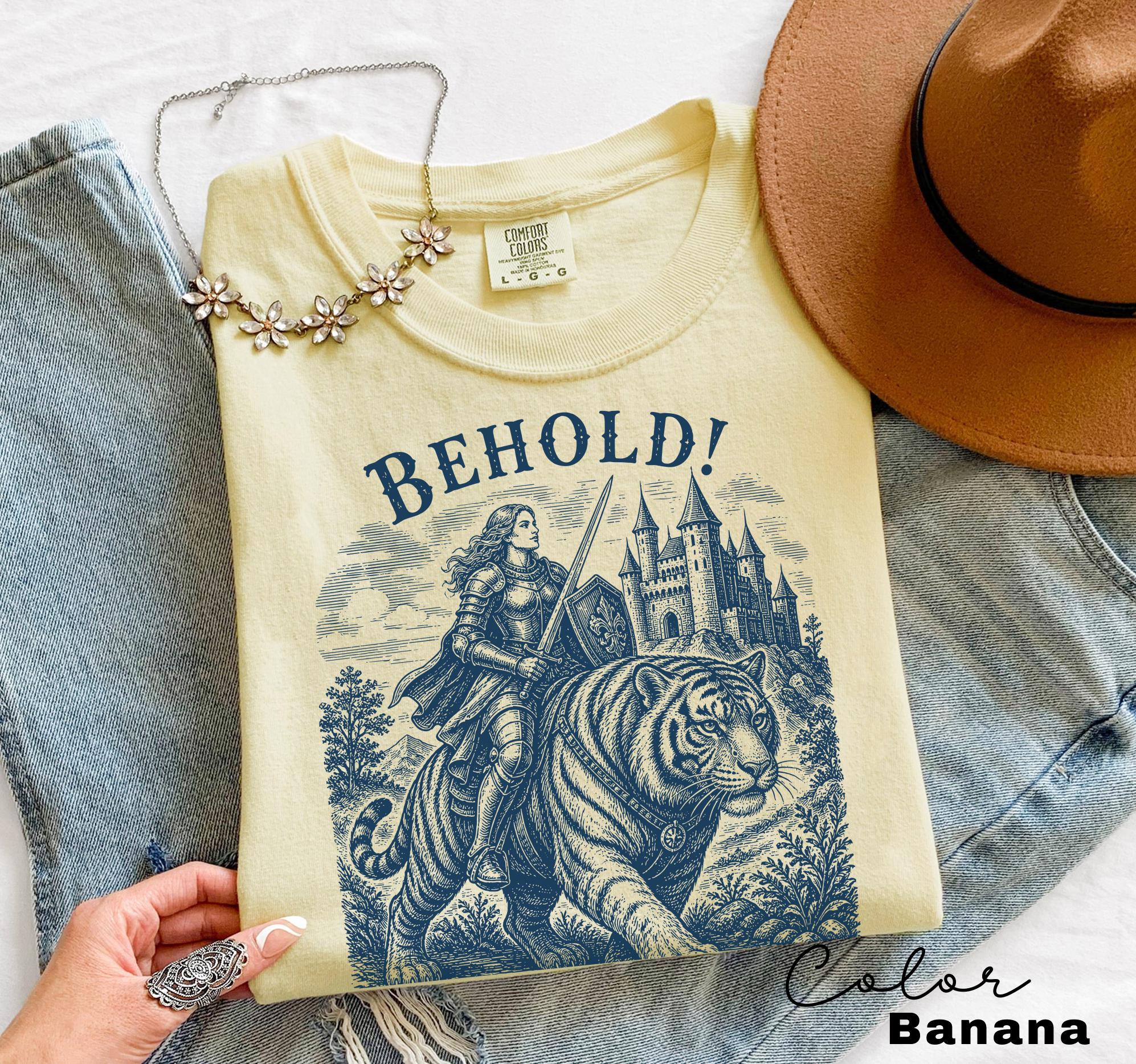 Cool Mom Shirt, Behold The Cool Mom Has Arrived Tee, Funny Mom Sweatshirt, Fantasy Tiger Mom Shirt, Comfort Colors Mom Gift