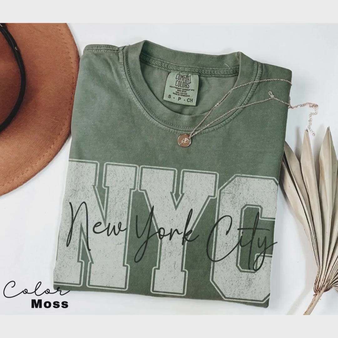 New York Shirt, East Coast tshirt, New York Gift, Comfort Colors, New York City shirt, New York Vacation gift, new york Trip gift, NYC Shirt