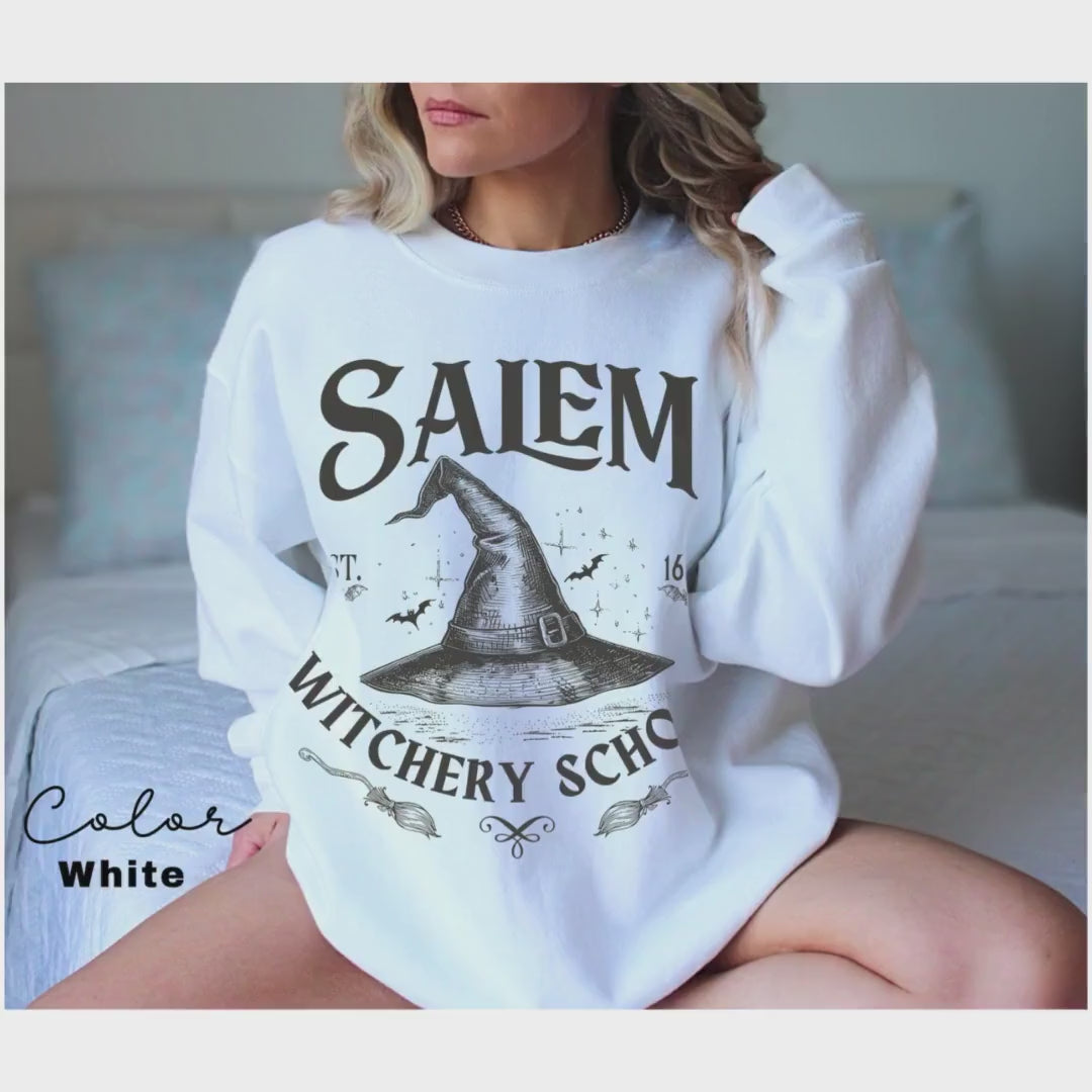Salem Witch Sweatshirt, Halloween Witch Shirt, 1692 Witch Shirt, Witchery School, Massachusetts, Halloween Witchy Vibes, They Missed One